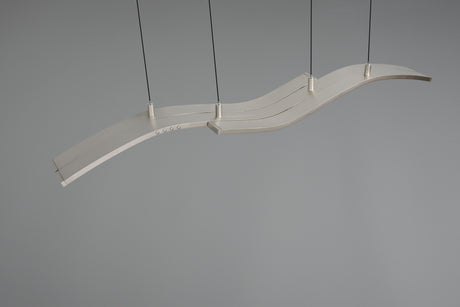 lámpara colgante Trio Spider níquel mate TRI332810307 - vista 10