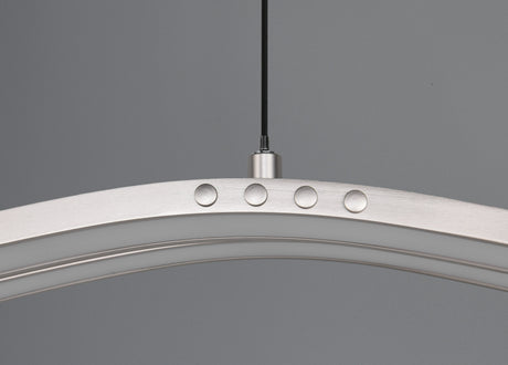 lámpara colgante Trio Spider níquel mate TRI332810307 - vista 9