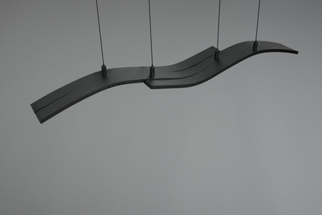 lámpara colgante Trio Spider negro mate TRI332810332 - vista 10