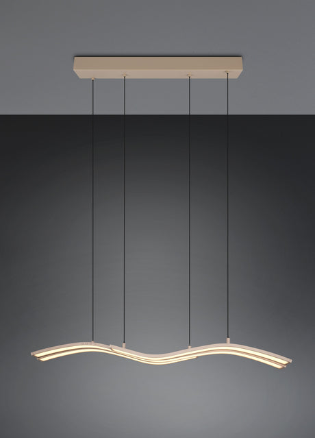 lámpara colgante Trio Spider antracita TRI332810343 - vista 9