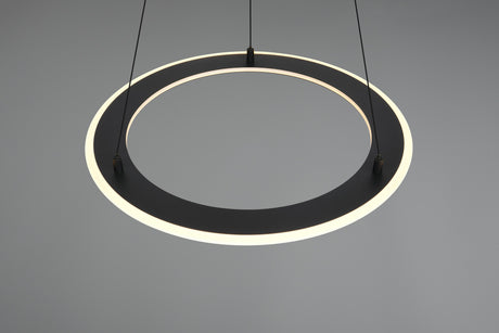 lámpara colgante Trio Cromer negro mate TRI332910132 - vista 8