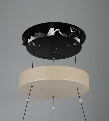 lámpara colgante Trio Cromer antracita TRI332910143 - vista 10