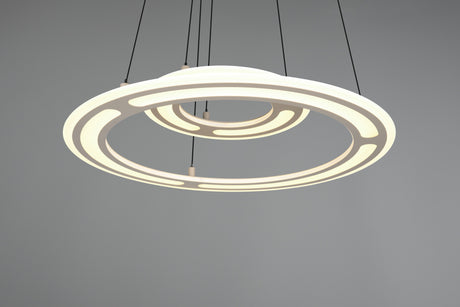 lámpara colgante Trio Cromer antracita TRI332910243 - vista 10