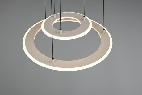 lámpara colgante Trio Cromer antracita TRI332910243 - vista 9