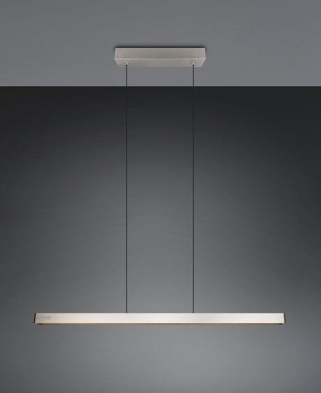 lámpara colgante Trio Donegal níquel mate TRI333310207 - vista 7