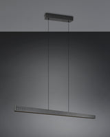 lámpara colgante Trio Donegal negro mate TRI333310232 - vista 6