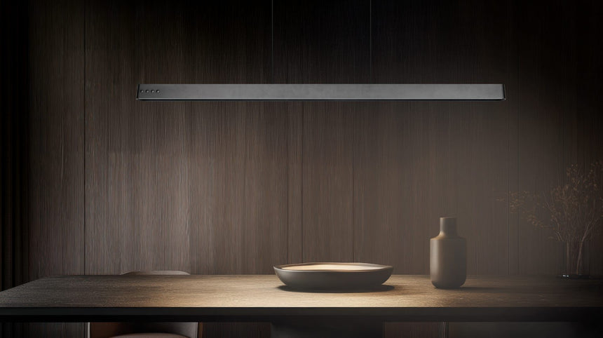 lámpara colgante Trio Donegal negro mate TRI333310232 - vista 9