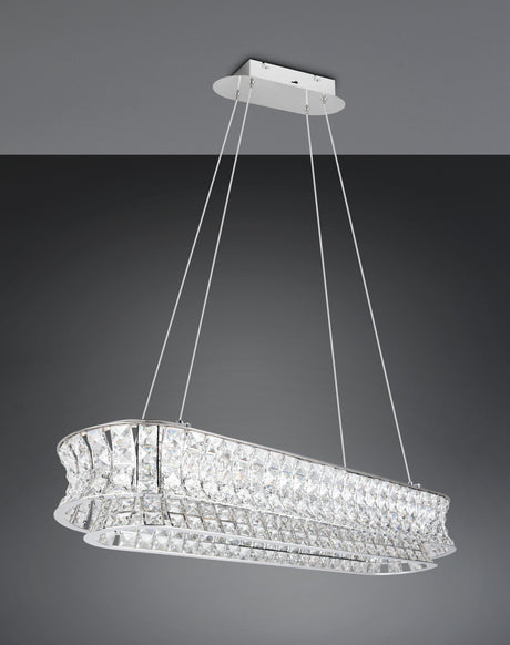 lámpara colgante Trio Zevion dorado mate TRI334710106 - vista 6