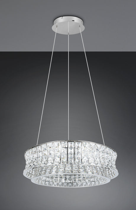 lámpara colgante Trio Zevion dorado mate TRI334730106 - vista 6