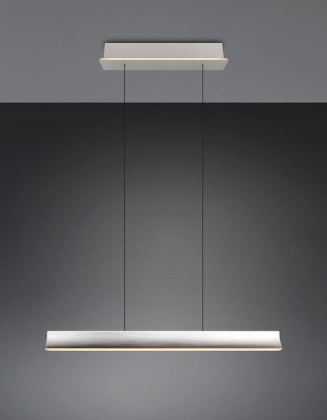 lámpara colgante Trio Cimolto níquel mate TRI335710107 - vista 8