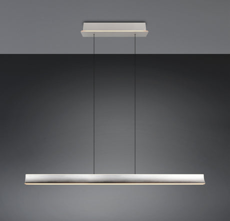 lámpara colgante Trio Cimolto níquel mate TRI335719107 - vista 8