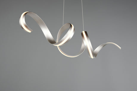 lámpara colgante Trio Cisenna níquel mate TRI336119107 - vista 10