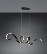 lámpara colgante Trio Cisenna negro mate TRI336119132 - vista 7