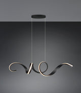 lámpara colgante Trio Cisenna negro mate TRI336119132 - vista 8