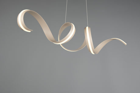 lámpara colgante Trio Cisenna antracita TRI336119143 - vista 10