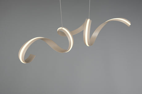 lámpara colgante Trio Cisenna antracita TRI336119143 - vista 9