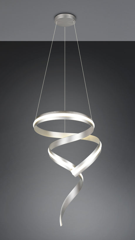 lámpara colgante Trio Cisenna níquel mate TRI336130107 - vista 10