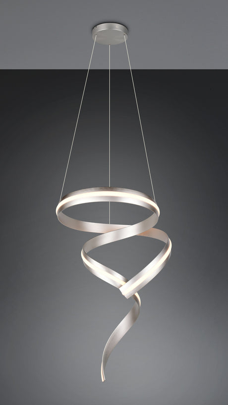 lámpara colgante Trio Cisenna níquel mate TRI336130107 - vista 7