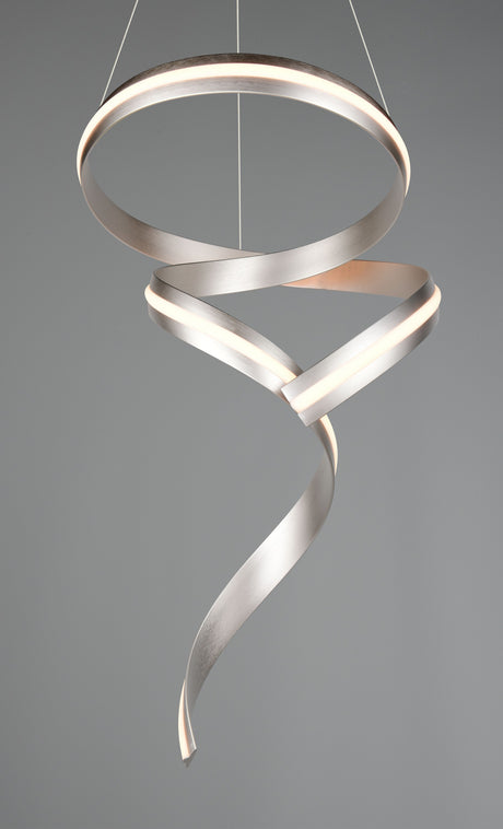 lámpara colgante Trio Cisenna níquel mate TRI336130107 - vista 9