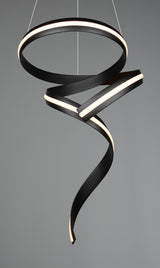 lámpara colgante Trio Cisenna negro mate TRI336130132 - vista 9