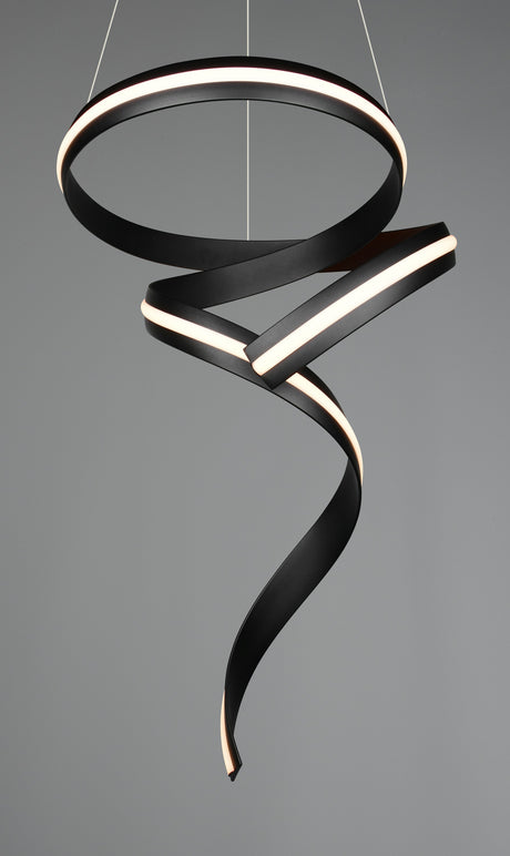 lámpara colgante Trio Cisenna negro mate TRI336130132 - vista 9