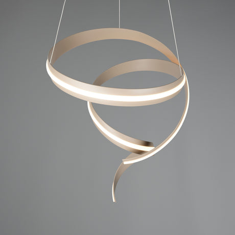 lámpara colgante Trio Cisenna antracita TRI336130143 - vista 8