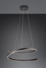 lámpara colgante Trio Cinardi negro mate TRI346110132 - vista 10