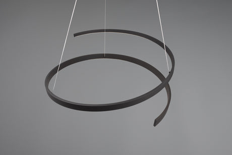 lámpara colgante Trio Cinardi negro mate TRI346110132 - vista 8