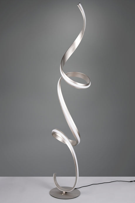 lámpara de pie Trio Cisenna níquel mate TRI436110107 - vista 9