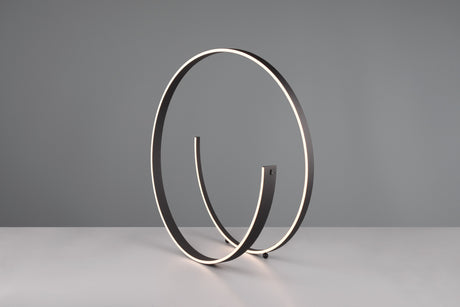 lámpara de pie Trio Cinardi negro mate TRI446110132 - vista 5