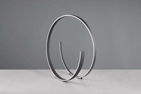 lámpara de pie Trio Cinardi negro mate TRI446110132 - vista 6