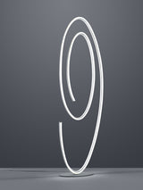 lámpara de pie Trio Ciola níquel mate 50cm TRI477210107 - lateral