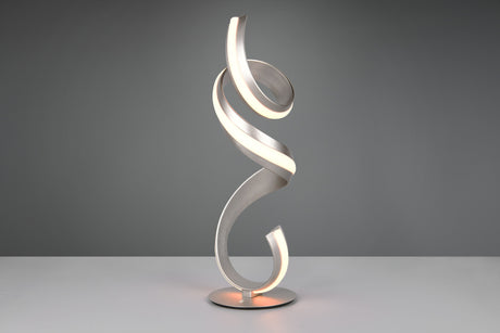 lámpara de sobremesa Trio Cisenna níquel mate TRI536110107 - vista 10