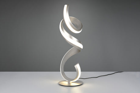 lámpara de sobremesa Trio Cisenna níquel mate TRI536110107 - vista 8