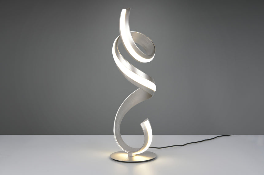 lámpara de sobremesa Trio Cisenna níquel mate TRI536110107 - vista 8