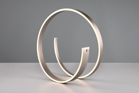 lámpara de sobremesa Trio Cinardi níquel mate TRI546110107 - vista 5