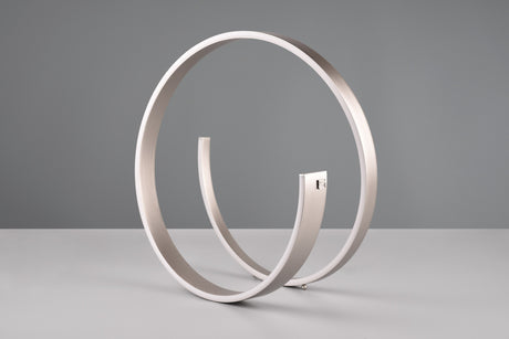 lámpara de sobremesa Trio Cinardi níquel mate TRI546110107 - vista 6