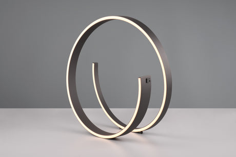 lámpara de sobremesa Trio Cinardi negro mate TRI546110132 - vista 5