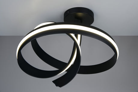 plafón de techo Trio Cisenna negro mate TRI636110132 - vista 5