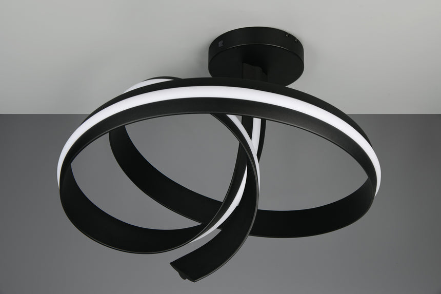 plafón de techo Trio Cisenna negro mate TRI636110132 - vista 6