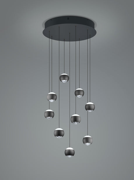 espejo Trio Cannon negro mate TRIMR34449132 - vista 8