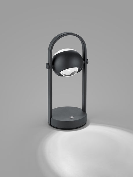 espejo Trio Cannon negro mate TRIMR54440132