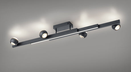 espejo Trio Cannon negro mate TRIMR64444132 - vista 8