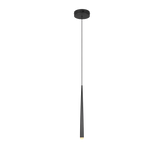 Lámpara de techo colgante Trio Cala LED negro mate regulable 150cm 354810132