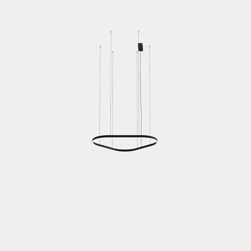 Lámpara de techo colgante LedsC4 Geometric Triangular Surface grande LED 100cm TS4Z-00X9AZRUEF