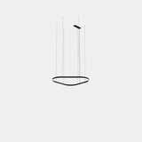 Lámpara de techo colgante LedsC4 Geometric Triangular Recessed grande LED 100cm TS5Z-00X9AZRUEF