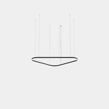 Lámpara de techo colgante LedsC4 Geometric Triangular Mini grande LED TS6X-00V9AZDU05