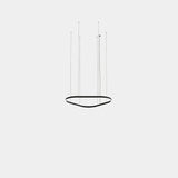 Lámpara de techo colgante LedsC4 Geometric Triangular Mini grande LED TS6Z-00V9AZDU05