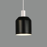 ACB Turkana Pendant Lamp 3908/16 Black, White Text Kit, LED E27 15W, C3908081N