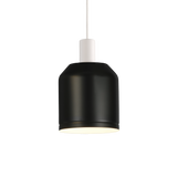ACB Turkana Pendant Lamp 3908/16 Black, White Text Kit, LED E27 15W, C3908081N